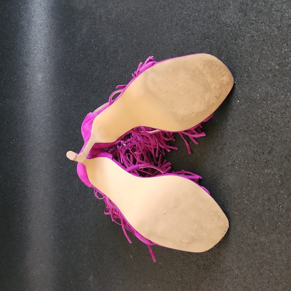 Steve Madden purple Suede Fringly - Picture 7 of 8